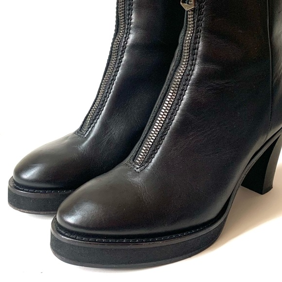 Acne Studios Elise Zip Ankle Boots - Picture 9 of 15